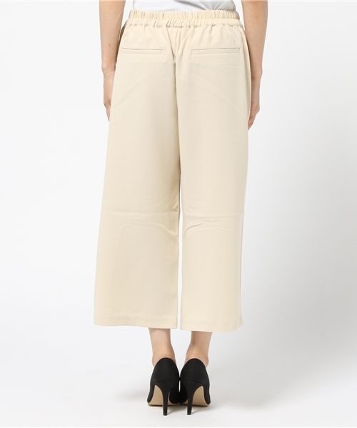 Sens de vie(サンスドゥウ゛ィ)の「Sdv ダブルクロスワイドパンツ(その他パンツ・レディース・ネイビー/ベージュ・MEDIUM/LARGE)」の3枚目の写真