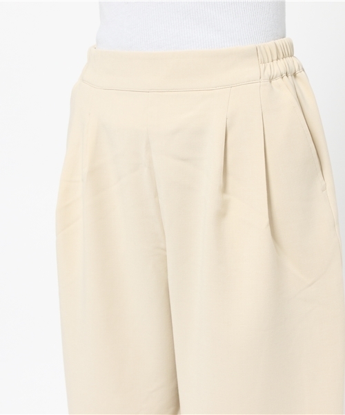 Sens de vie(サンスドゥウ゛ィ)の「Sdv ダブルクロスワイドパンツ(その他パンツ・レディース・ネイビー/ベージュ・MEDIUM/LARGE)」の4枚目の写真