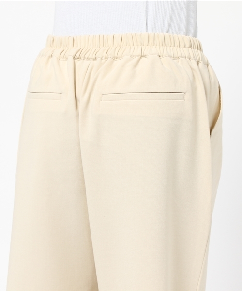 Sens de vie(サンスドゥウ゛ィ)の「Sdv ダブルクロスワイドパンツ(その他パンツ・レディース・ネイビー/ベージュ・MEDIUM/LARGE)」の5枚目の写真