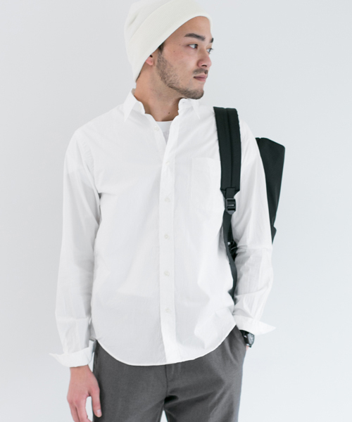 URBAN RESEARCH DOORS MENS（アーバンリサーチ ドアーズ メンズ）の「DOORS ブロード L/S SH（シャツ/ブラウス・メンズ・ブルー/ホワイト/ネイビー/オリーブ・38/36/40）」の2枚目の写真