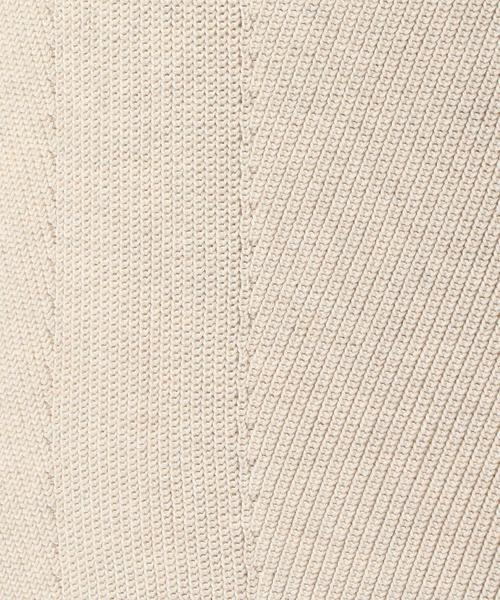 UNITED ARROWS（ユナイテッドアローズ）の「UWMF ニット キャミソール ワンピース（ワンピース・レディース・ナチュラル/モカ・FREE）」の10枚目の写真