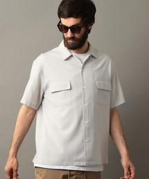 BEAUTY&YOUTH UNITED ARROWS | BY ウーステッド ワイドフォルム ショートスリーブ シャツ(シャツ/ブラウス)