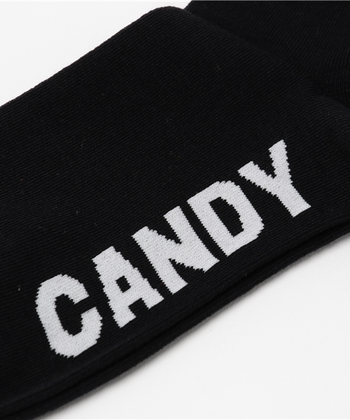 Candy Stripper（キャンディストリッパー）の「BREW UP TROUBLE RIB SOCKS（ソックス/靴下・レディース・ブラック/オレンジ/オフホワイト・FREE）」の6枚目の写真