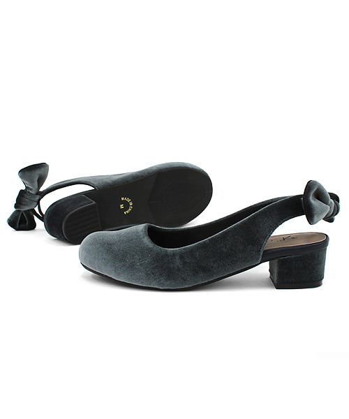 RiiiKa（リーカ）の「【RiiiKa/リーカ】バックバンドリボンパンプス（パンプス・レディース・ブラック/ブラウン/レッド/ブルーグレー・M/L/S/LL）」の5枚目の写真