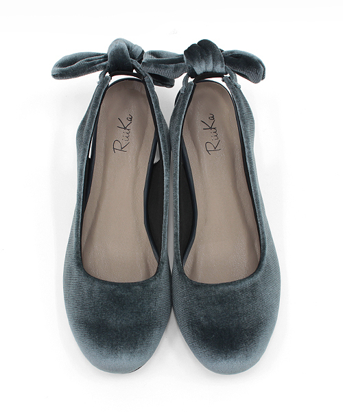 RiiiKa（リーカ）の「【RiiiKa/リーカ】バックバンドリボンパンプス（パンプス・レディース・ブラック/ブラウン/レッド/ブルーグレー・M/L/S/LL）」の8枚目の写真