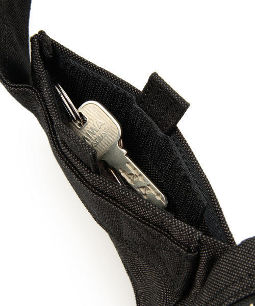 PORTER（ポーター）の「PORTER SMOKY WAIST BAG <B印 YOSHIDA SELECT>（ボディバッグ/ウエストポーチ・メンズ・ブラック・ONE SIZE）」の5枚目の写真