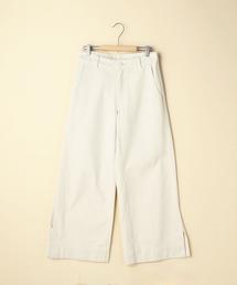 coen | ツイルサイドスリットワイドパンツ(その他パンツ)