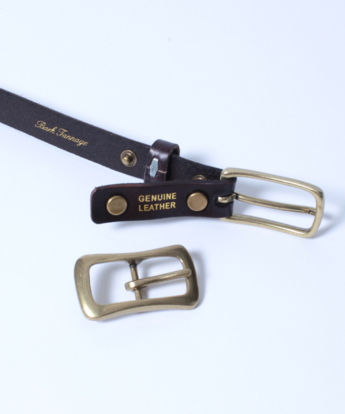 NANO universe（ナノユニバース）の「2 Buckle Narrow Belt（ベルト・メンズ・キャメル/レッド/グリーン/ネイビー/ダークブラウン/ブラック/ブルー/ピンク・FREE）」の11枚目の写真