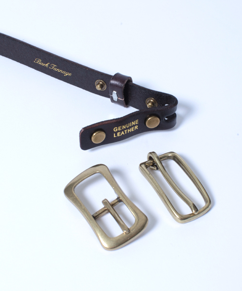 NANO universe（ナノユニバース）の「2 Buckle Narrow Belt（ベルト・メンズ・キャメル/レッド/グリーン/ネイビー/ダークブラウン/ブラック/ブルー/ピンク・FREE）」の12枚目の写真