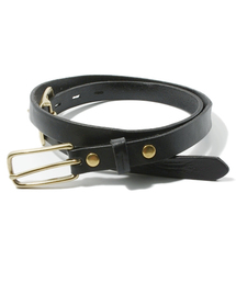 NANO universe | 2 Buckle Narrow Belt(ベルト)