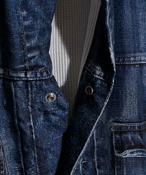 VOTE MAKE NEW CLOTHES 3D FAT DENIM JK 18SS-0019 VOTE MAKE NEW CLOTHES 3D FAT DENIM JK 18SS-0019