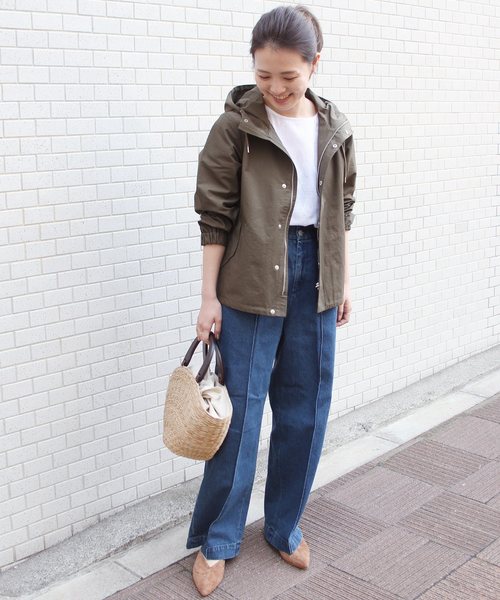 JOURNAL STANDARD relume（ジャーナルスタンダード　レリューム）の「ピンタックワイドデニム#（デニムパンツ・レディース・ブルー/ブルー系その他・40/38/36）」の21枚目の写真