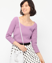 LAKOLE | テレコスクープネックプルオーバー / LAKOLE(Tシャツ/カットソー)