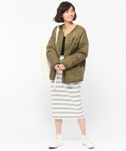 LAKOLE（ラコレ）の「テレコスクープネックプルオーバー / LAKOLE（Tシャツ/カットソー・レディース・ブラック/パープル/グレー/ホワイト・SMALL/MEDIUM）」の11枚目の写真