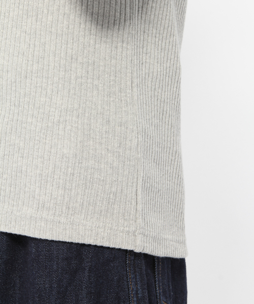 LAKOLE（ラコレ）の「テレコスクープネックプルオーバー / LAKOLE（Tシャツ/カットソー・レディース・ブラック/パープル/グレー/ホワイト・SMALL/MEDIUM）」の8枚目の写真