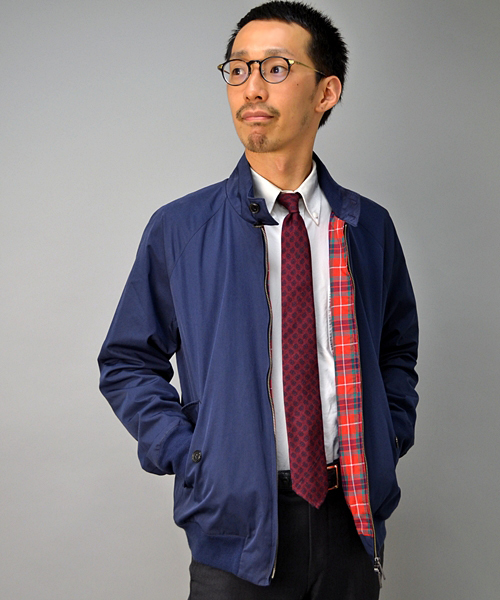 SHIPS（シップス）の「BARACUTA: G-9■（ブルゾン・メンズ・ネイビー/ベージュ/ブラック/ダークブルー/レッド/ライトグレー/ワイン/グリーン/ブルー/ライトグリーン/イエロー・38/40/36）」の7枚目の写真