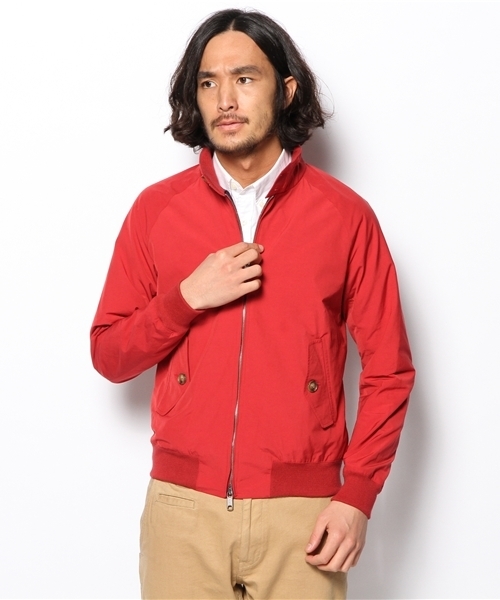 SHIPS（シップス）の「BARACUTA: G-9■（ブルゾン・メンズ・ネイビー/ベージュ/ブラック/ダークブルー/レッド/ライトグレー/ワイン/グリーン/ブルー/ライトグリーン/イエロー・38/40/36）」の10枚目の写真