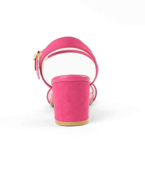 ORiental TRaffic(オリエンタルトラフィック)の「春夏★クリアヒールサンダル★8224(サンダル・レディース・イエロー/ピンク/ブラック・LL/M/L/S)」の6枚目の写真