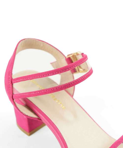 ORiental TRaffic(オリエンタルトラフィック)の「春夏★クリアヒールサンダル★8224(サンダル・レディース・イエロー/ピンク/ブラック・LL/M/L/S)」の9枚目の写真