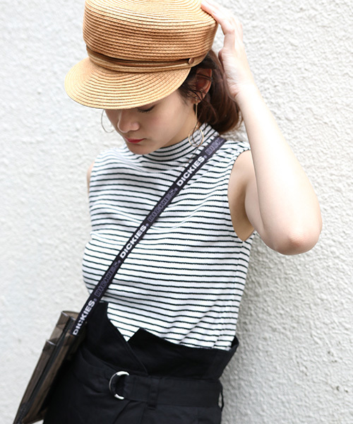 PAGEBOY(ページボーイ)の「Dickiesクリアサコッシュ(ボディバッグ/ウエストポーチ・レディース・ブラック/ピンク/クリア・FREE)」の11枚目の写真