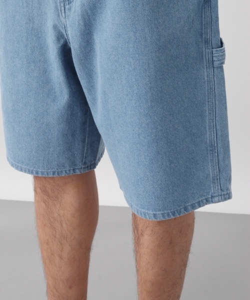 RAGEBLUE（レイジブルー）の「デニムワイドショーツ/797487（デニムパンツ・メンズ・ブルー/ダークグレー・MEDIUM/LARGE）」の10枚目の写真