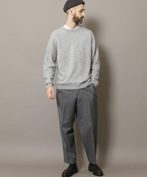 BEAUTY&YOUTH UNITED ARROWS（ビューティーアンドユースユナイテッドアローズ）の「BY ヘアリー  セーター ◆（ニット/セーター・メンズ・オリーブ/ベージュ/コバルトブルー/グレー/ブラック・SMALL/LARGE/X-LARGE/MEDIUM）」の18枚目の写真