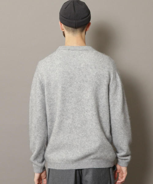 BEAUTY&YOUTH UNITED ARROWS（ビューティーアンドユースユナイテッドアローズ）の「BY ヘアリー  セーター ◆（ニット/セーター・メンズ・オリーブ/ベージュ/コバルトブルー/グレー/ブラック・SMALL/LARGE/X-LARGE/MEDIUM）」の20枚目の写真