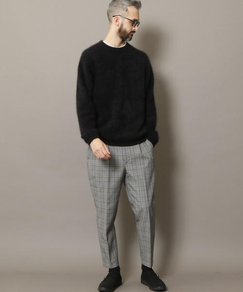 BEAUTY&YOUTH UNITED ARROWS（ビューティーアンドユースユナイテッドアローズ）の「BY ヘアリー  セーター ◆（ニット/セーター・メンズ・オリーブ/ベージュ/コバルトブルー/グレー/ブラック・SMALL/LARGE/X-LARGE/MEDIUM）」の14枚目の写真