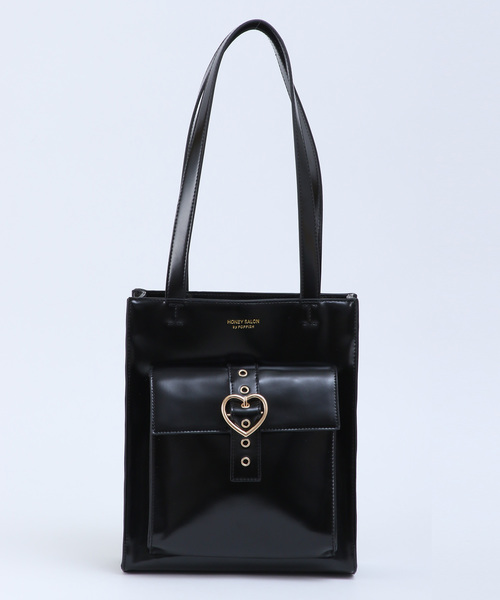 Honey Salon ハニーサロン の ハートバックルトート トートバッグ Wear