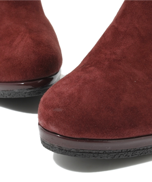 ROSE BUD（ローズバッド）の「(ROSE BUD)スエード ブーティ （ブーティ・レディース・ブラック/ボルドー・35/36/37/38/39）」の5枚目の写真