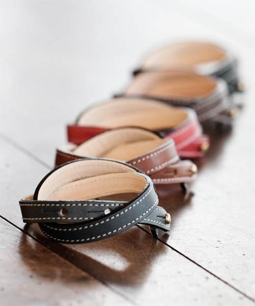 NANO universe（ナノユニバース）の「BARK TANNAGE(バークタンネイジ)/ ナロー2重ブレスレット（ブレスレット・メンズ・レッド/ネイビー/ブラウン/ダークブラウン/ブラック・FREE）」の6枚目の写真