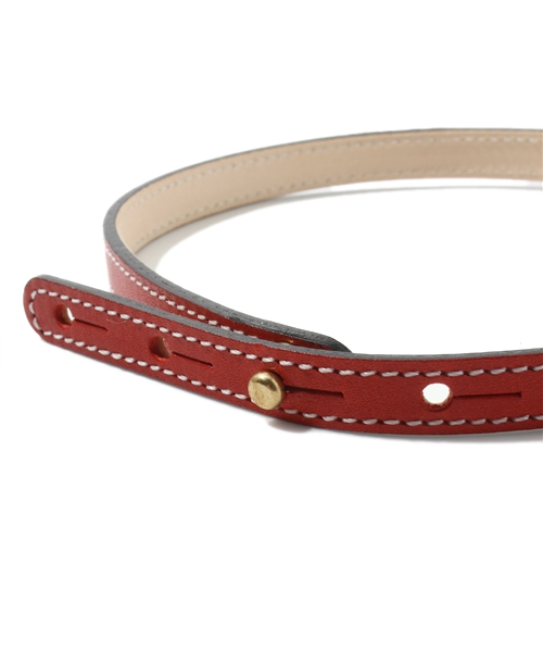 NANO universe（ナノユニバース）の「BARK TANNAGE(バークタンネイジ)/ ナロー2重ブレスレット（ブレスレット・メンズ・レッド/ネイビー/ブラウン/ダークブラウン/ブラック・FREE）」の9枚目の写真