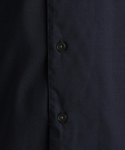 green label relaxing(グリーンレーベルリラクシング)の「CM T/Wトロ Wパッチ オープンカラー シャツ(シャツ/ブラウス・メンズ・ブラック/オリーブ/ネイビー・L/M/S)」の8枚目の写真