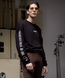 Kappa | 【Kappa/カッパ】 別注ビッグシルエット 袖テープクルーネックスウェット(スウェット)
