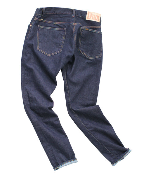 Denime(ドゥニーム)の「【MadeInJapan】スキニーテーパードストレッチセルビッチジーンズ(デニムパンツ・メンズ・インディゴブルー・32inch/34inch/36inch/30 inch)」の8枚目の写真