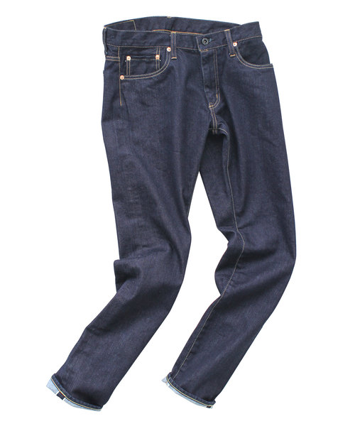 Denime(ドゥニーム)の「【MadeInJapan】スキニーテーパードストレッチセルビッチジーンズ(デニムパンツ・メンズ・インディゴブルー・32inch/34inch/36inch/30 inch)」の18枚目の写真