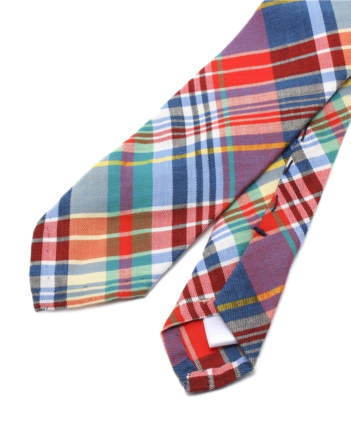 SHIPS（シップス）の「MARCEL LASSANCE: マドラスチェック ネクタイ