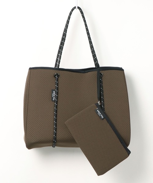 Willow Bay（ウィローベイ）の「【Willow Bay/ウィローベイ】トートバッグ 　マザーズバッグ（トートバッグ・レディース・ブラック/ネイビー×ホワイト/ホワイト×ブラック/チャコールグレー/その他/レッド/ライトグレー/グレー/チェック/カーキ/スカイブルー/ブルー系その他/ホワイト系その他/ブラック系その他/グレー系その他/グレー系その他2/セージグリーン/ブラック系その他2/オリーブ/ホワイト×ホワイト/グリーン系その他/ホワイト×ブルー/カーキ系/ブラック×ブラック/グレー×ホワイト・FREE）」の15枚目の写真