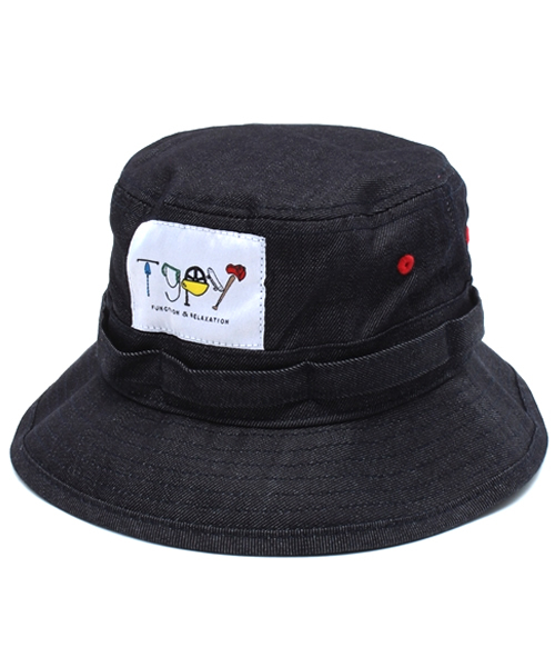 CIAOPANIC TYPY（チャオパニックティピー）の「デニムハット（ハット・キッズ・インディゴブルー/その他18・FREE）」の2枚目の写真