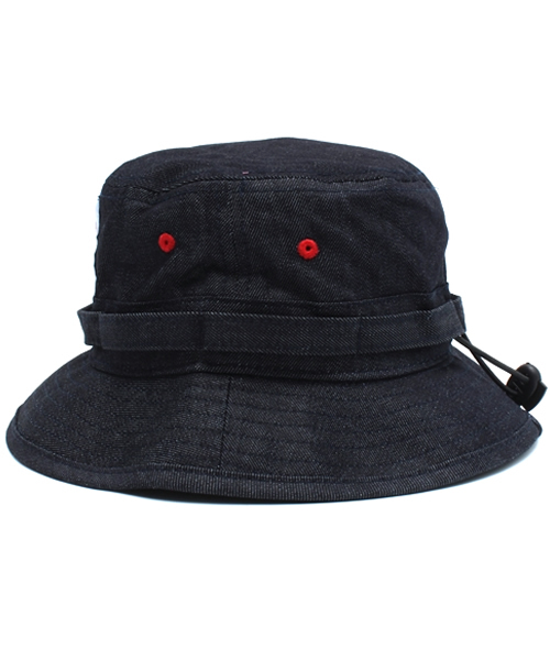 CIAOPANIC TYPY（チャオパニックティピー）の「デニムハット（ハット・キッズ・インディゴブルー/その他18・FREE）」の3枚目の写真