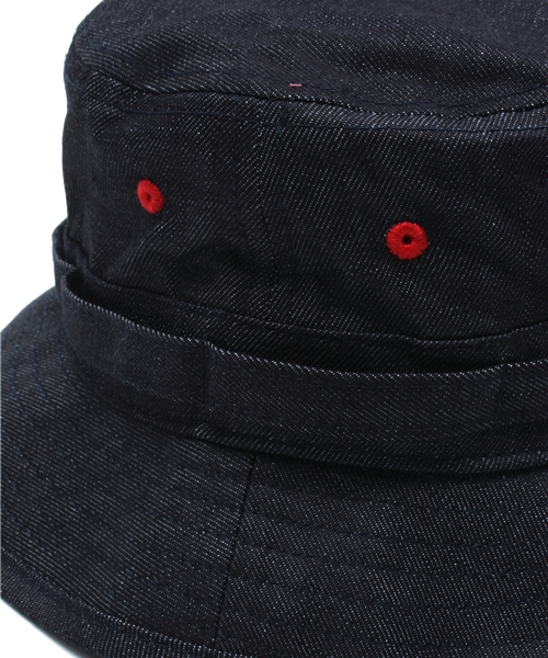 CIAOPANIC TYPY（チャオパニックティピー）の「デニムハット（ハット・キッズ・インディゴブルー/その他18・FREE）」の5枚目の写真