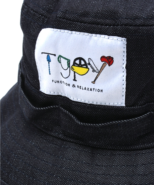 CIAOPANIC TYPY（チャオパニックティピー）の「デニムハット（ハット・キッズ・インディゴブルー/その他18・FREE）」の9枚目の写真