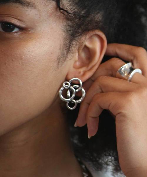 Nothing And Others(ナッシングアンドアザーズ)の「【Nothing And Others/ナッシングアンドアザーズ】Aggregation Pierce(ピアス(両耳用))」|シルバー