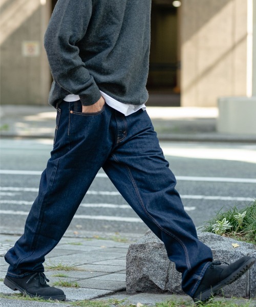Levi S リーバイス のファッション パンツ 550 Tm リラックスフィット デニムパンツ Web限定 Rinse デニムパンツ