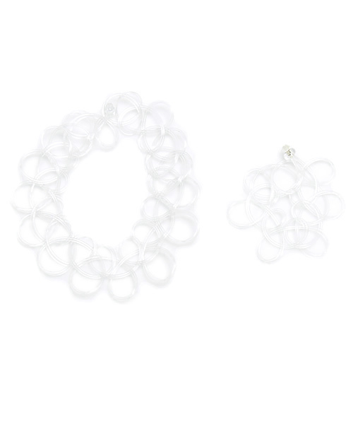 WEGO（ウィゴー）の「WEGO/タトゥブレスリング（ブレスレット・レディース・ブラック/ブルー/パープル/ライトパープル/イエロー/ピンク/ライトピンク/レッド/その他1/ホワイト・FREE）」の10枚目の写真