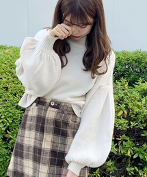 apres jour | ハイネックタック袖ニット【ZOZOTOWN限定アイテム】(ニット/セーター)