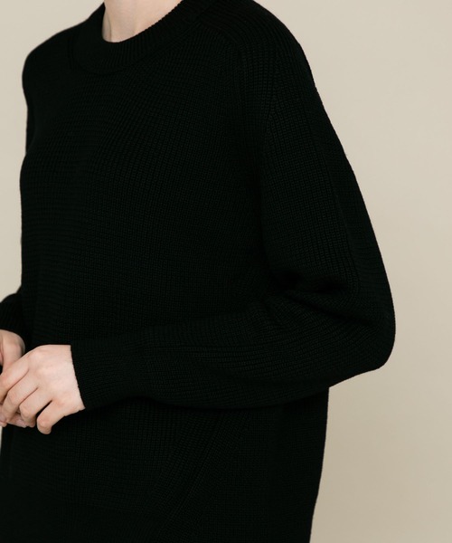 WRAPINKNOT(ラッピンノット)の「【WRAPINKNOT(ラッピンノット)】クルーネックニットプルオーバー WK19W-PO03(ニット/セーター・レディース・ホワイト/オフホワイト/レッド/ブラック・SMALL/0)」の14枚目の写真