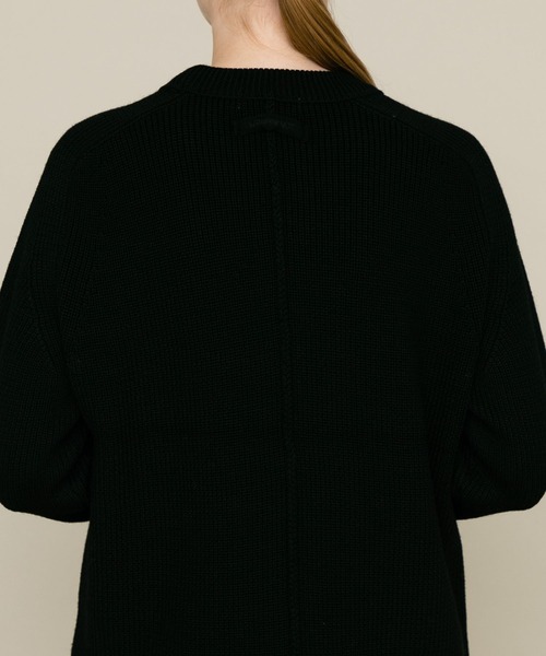 WRAPINKNOT(ラッピンノット)の「【WRAPINKNOT(ラッピンノット)】クルーネックニットプルオーバー WK19W-PO03(ニット/セーター・レディース・ホワイト/オフホワイト/レッド/ブラック・SMALL/0)」の13枚目の写真