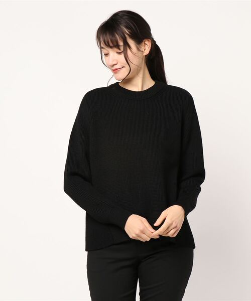 WRAPINKNOT(ラッピンノット)の「【WRAPINKNOT(ラッピンノット)】クルーネックニットプルオーバー WK19W-PO03(ニット/セーター・レディース・ホワイト/オフホワイト/レッド/ブラック・SMALL/0)」の12枚目の写真