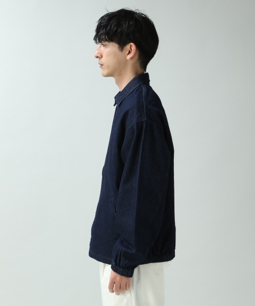 RAGEBLUE（レイジブルー）の「デニムジップブルゾン/866848（デニムジャケット・メンズ・ライトブルー/ネイビー/オフホワイト/ブルー・MEDIUM/LARGE）」の10枚目の写真